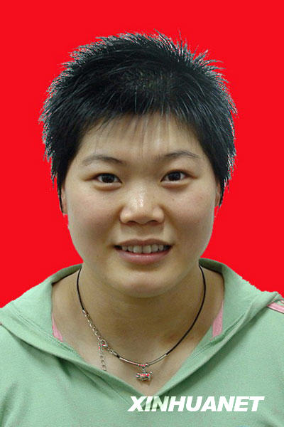 這是國(guó)家舉重隊(duì)運(yùn)動(dòng)員劉春紅(女)。