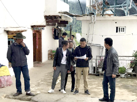 尼頂村民小組迎來(lái)一批特殊的“考官”