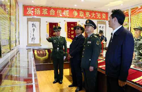 我州舉行慶祝建軍九十一周年系列活動(dòng)齊建新出席