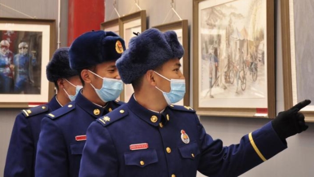 云南省抗疫美術、攝影作品展巡展到迪慶