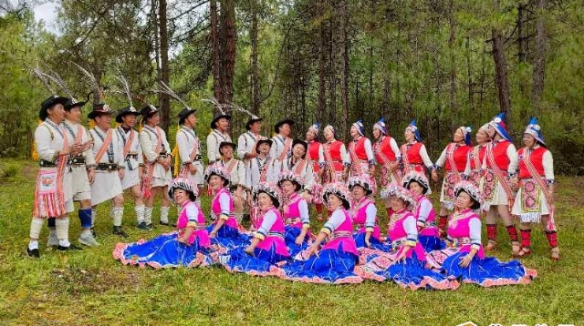 《歌聲唱大地、舞彩秀云南》傈僳族部分在維西拍攝完成
