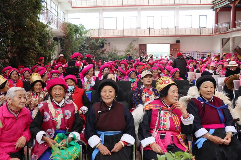 香格里拉市建塘鎮(zhèn)城區(qū)老齡協(xié)會舉辦第39次年會