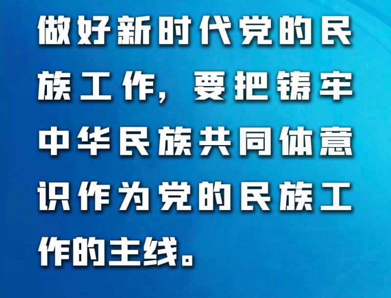 金句來了！習(xí)近平：推動新時代黨的民族工作高質(zhì)量發(fā)展